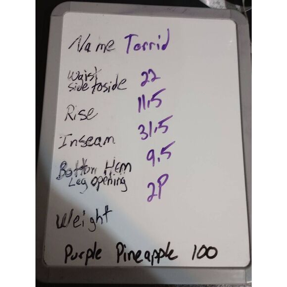 Torrid Jeans‎ Ladies 24 Straight Leg Dark Wash - Picture 8 of 8